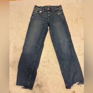 American Eagle Outfitters Dark Blue Denim Jeans